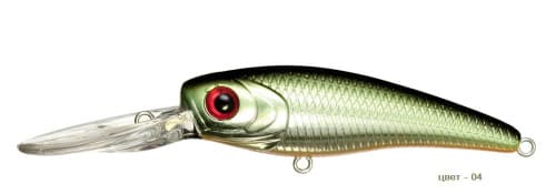 Воблер   MINNOW - M2D  SSV - M2D  -  04			