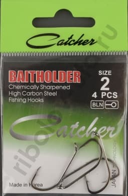 Крючок Catcher BAITHOLDER (bln,5 шт в пачке) Size 4