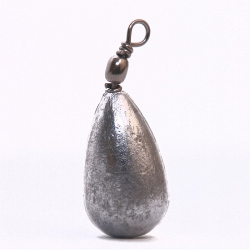 груз ОЛИВКА (вертлюг, для отводного поводка,  28г, трт)