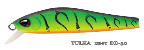 Воблер TULKA   SSV-TU   DD - 30      SP/0,5-1,0 m/3,1g/56 mm			
