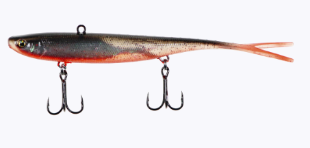 Баланслаг Jig It Whale Tail 130mm 22g цв. F11 Shiny black back