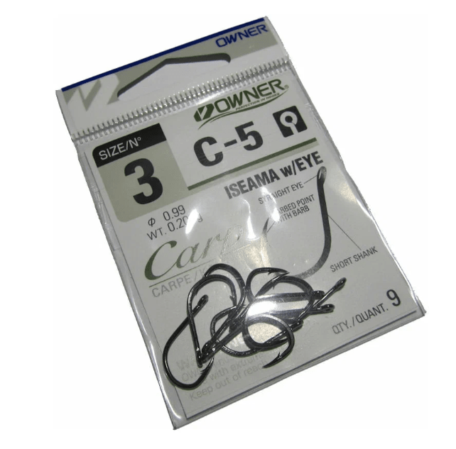 Крючок OWNER №53265 / С-5  № 3 (9шт.) CARP																		