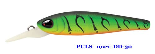 Воблер PULS   SSV-PU   DD - 30       FL/0,3-0,8 m/3,0g/52 mm		