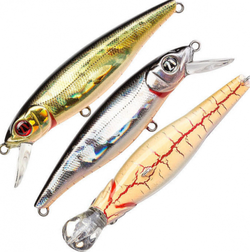 Воблер PONTOON 21, Greedy-Guts 77F-MDR, 77мм, 9,8 гр., 1.5-2.0 м. 