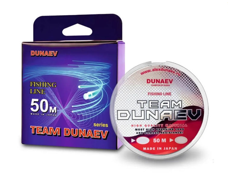Леска TEAM DUNAEV 50m 0.330мм																	