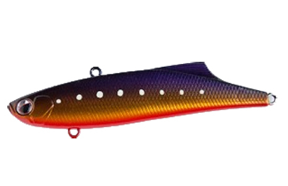 Воблер EverGreen MARVIE 70 #RU02 Violet Gold White Dot		