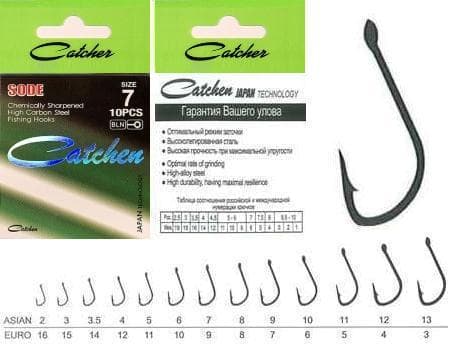 Крючок Catcher SODE  (bln,10 шт в пачке) Size 4