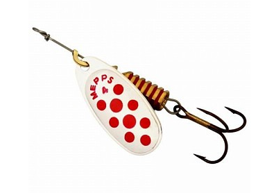 Блесна Mepps COMET DECOREE AG points rouge №4 (8,0гр.) cd-4-a-r
