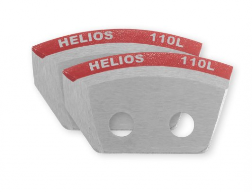 Ножи 110L полукруглые левое вращение (NLH-110L.SL) HELIOS						