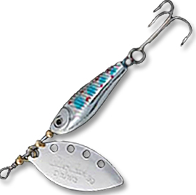 Блесна GC вращающаяся Silvel Cleek,  6 g, 16100-106/Amago