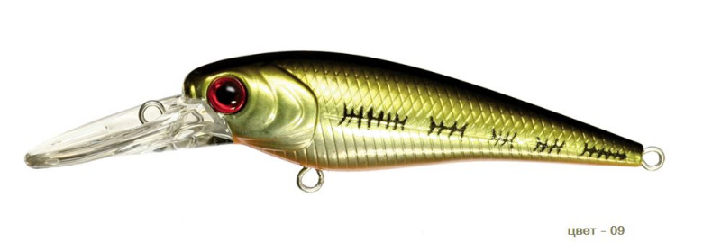 Воблер   MINNOW - M2S  SSV - M2S  -  09		
