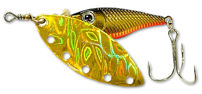 Блесна GC вращающаяся Silvel Cleek,  6 g, 16100-706/Holo Kurokin				
