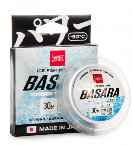 Леска моно. зим. Lucky John BASARA Clear 030/014	