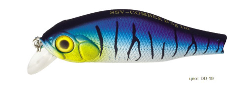 Воблер COMBEK  B   SSV-CB     DD - 19      FL/0.4-1.0m/4g/50mm			