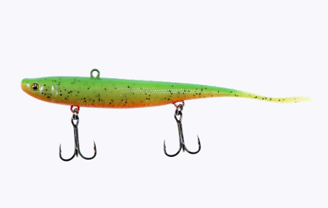 Баланслаг Jig It Whale Tail 130mm 22g цв. 004 Spicy lemon