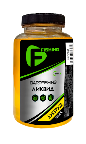 F-FISHING Ликвид CARP Кукуруза 250мл (4)