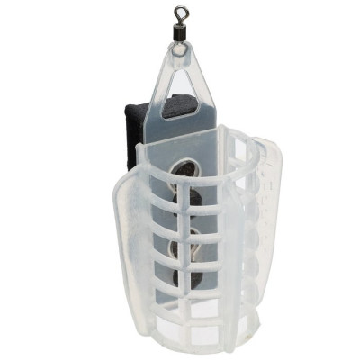 Груз-кормушка фидерная пластиковая X-FEEDER PL GLASS CLASSIC SPORT 40г. (20мл.,цвет прозрачный)