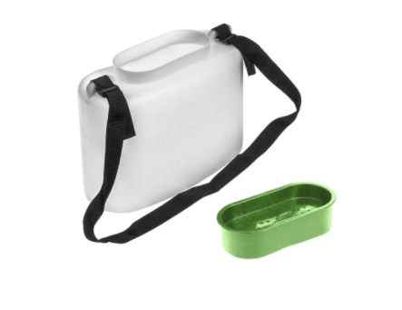 Кан живцовый белый 10 литров Helios					