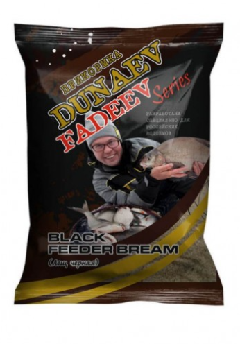 Прикормка "DUNAEV-FADEEV" 1кг Feeder Bream Black																			