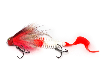 Приманка BEARDED MOUSE (Phantom Double Tail 135 mm) col. #306