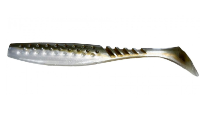 Приманка силиконовая Фрапп Funky Shad 4" #27 (6 шт/уп)	