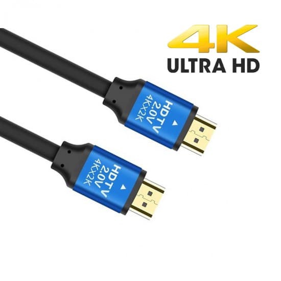 كيبل HDMI بطول 10 متر 4K لنقل الصوت والصورة بين شاشة العرض و جهاز التسجيل بدقة 4k كيبل HDMI بطول 10 متر 4K لنقل الصوت والصورة بين شاشة العرض و جهاز التسجيل بدقة 4k
