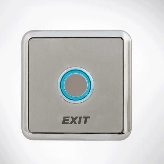 Soyal American type slim push button with LED indicator Soyal American type slim push button with LED indicator