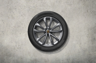 Комплект зимних колес с 19-дюймовыми дисками Macan Design