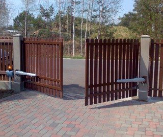 Производство распашных ворот Распашные ворота в Екатеринбурге