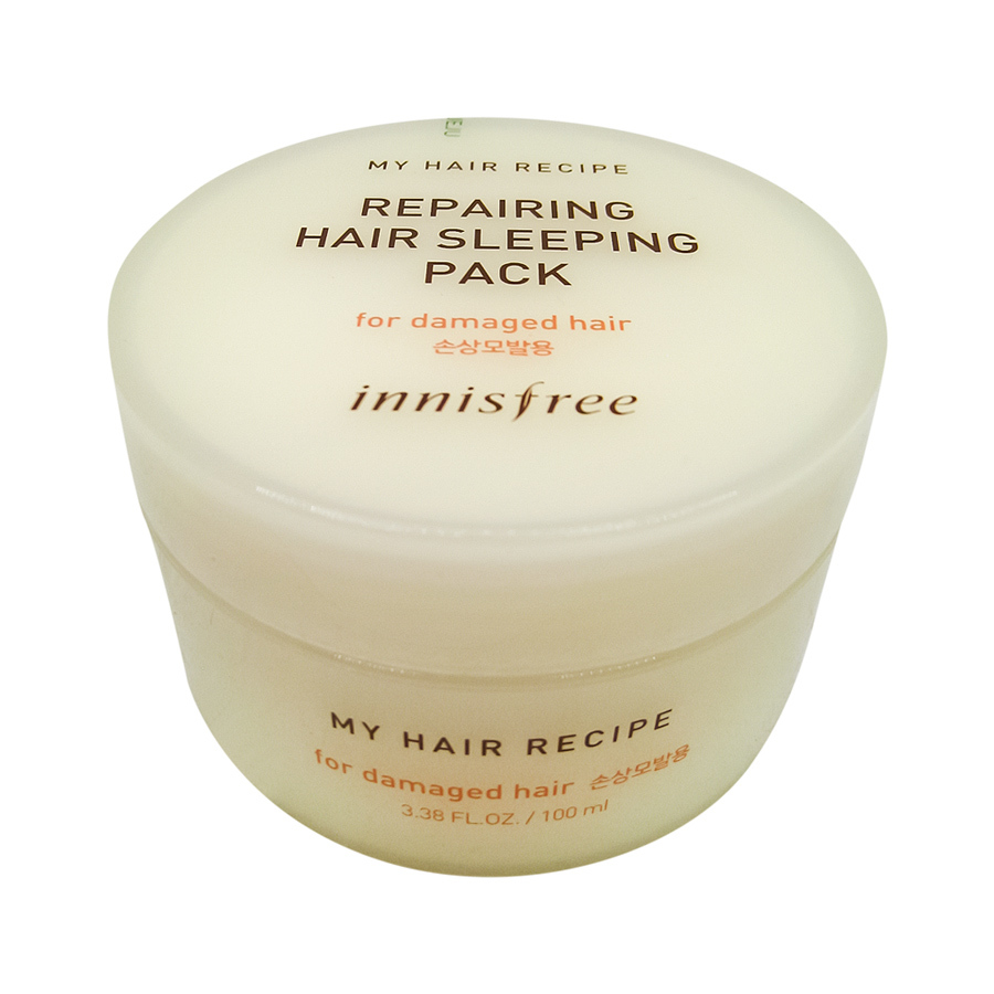 Интенсивная ночная маска для поврежденных волос Innisfree My Hair Recipe Repairing Hair Sleeping Pack For Damaged Hair Интенсивная ночная маска для поврежденных волос Innisfree My Hair Recipe Repairing Hair Sleeping Pack For Damaged Hair