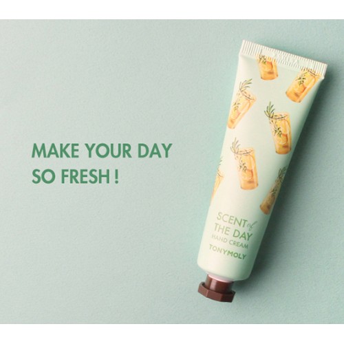 Крем для рук с экстрактом мандарина, лайма, лимона, вербена TONYMOLY SCENT of THE DAY HAND CREAM SO FRESH Крем для рук с экстрактом мандарина, лайма, лимона, вербена TONYMOLY SCENT of THE DAY HAND CREAM SO FRESH