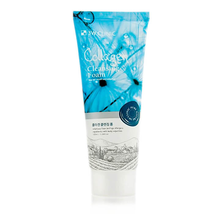 3W CLINIC Укрепляющая пенка с коллагеном Collagen Cleansing Foam 3W CLINIC Укрепляющая пенка с коллагеном Collagen Cleansing Foam