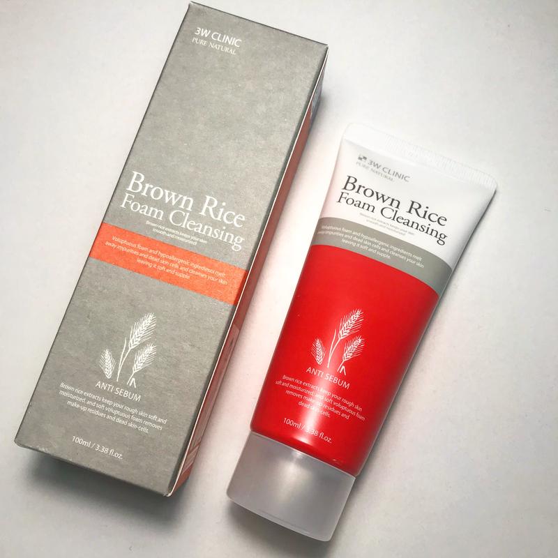 3W CLINIC Очищающая пенка с экстрактом бурого риса Brown Rice Cleansing Foam 3W CLINIC Очищающая пенка с экстрактом бурого риса Brown Rice Cleansing Foam