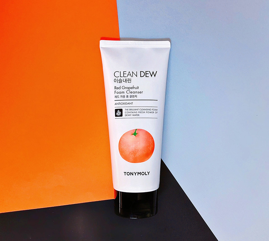 Очищающая пенка для умывания с экстрактом красного грейпфрута TONYMOLY CLEAN DEW Red Grapefruit Foam Cleanser Очищающая пенка для умывания с экстрактом красного грейпфрута TONYMOLY CLEAN DEW Red Grapefruit Foam Cleanser