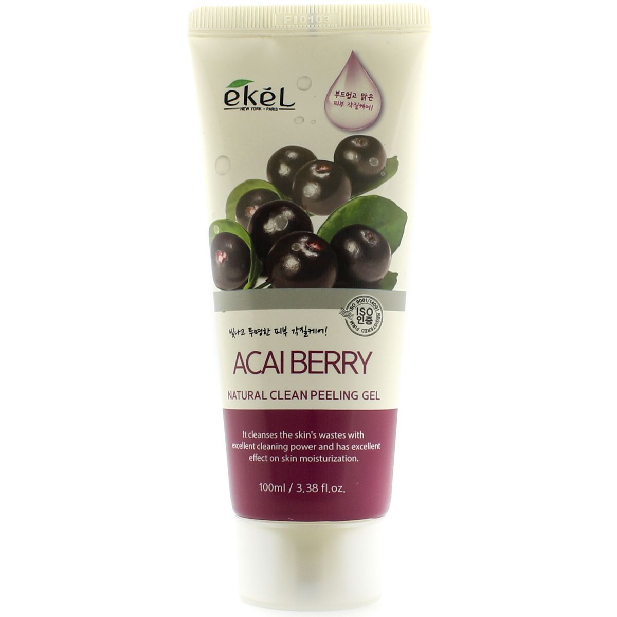 Пилинг для лица с ягодами асаи Ekel Peeling Gel 180 мл Asaiberry Пилинг для лица с ягодами асаи Ekel Peeling Gel 180 мл Asaiberry