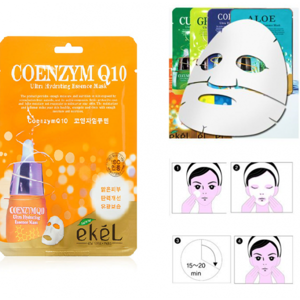Тканевая маска с экстрактом маточого молочка 25 мл Ekel Ultra Hydrating Essence Mask Royal Jelly Тканевая маска с экстрактом маточого молочка 25 мл Ekel Ultra Hydrating Essence Mask Royal Jelly