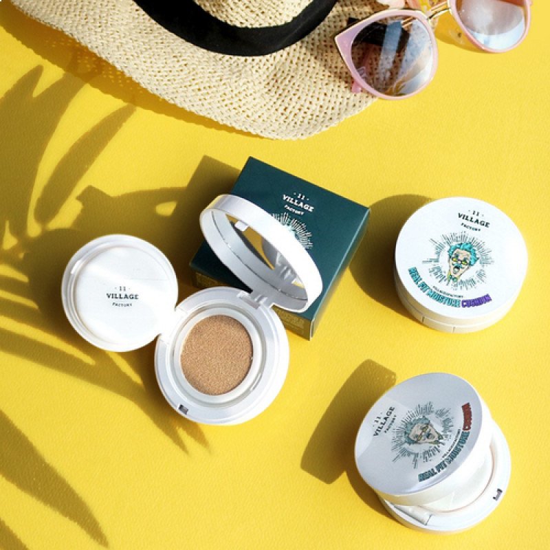 Увлажняющий кушон VILLAGE 11 FACTORY Real Fit Moisture Cushion SPF50+ PA+++ № 21 Medium Вeige Увлажняющий кушон VILLAGE 11 FACTORY Real Fit Moisture Cushion SPF50+ PA+++ № 21 Medium Вeige