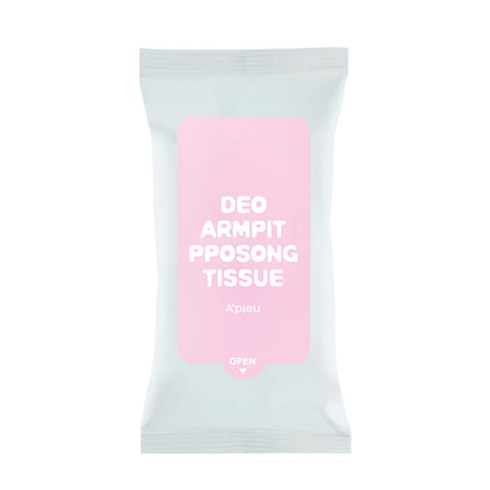 Дезодорирующие салфетки A'PIEU Deo Armpit Pposong Tissue Дезодорирующие салфетки A'PIEU Deo Armpit Pposong Tissue