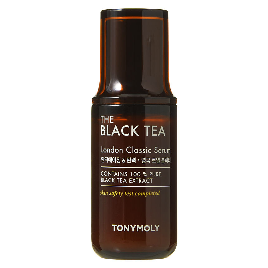 Антивозрастная сыворотка для лица с экстрактом английского черного чая TONYMOLY THE BLACK TEA London Classic Serum Антивозрастная сыворотка для лица с экстрактом английского черного чая TONYMOLY THE BLACK TEA London Classic Serum