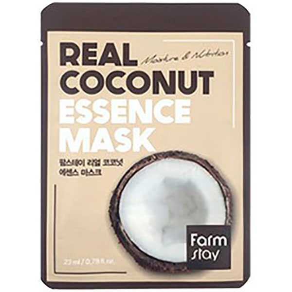 Маска для лица тканевая с экстрактом кокоса FarmStay Real Coconut Essence Mask Маска для лица тканевая с экстрактом кокоса FarmStay Real Coconut Essence Mask