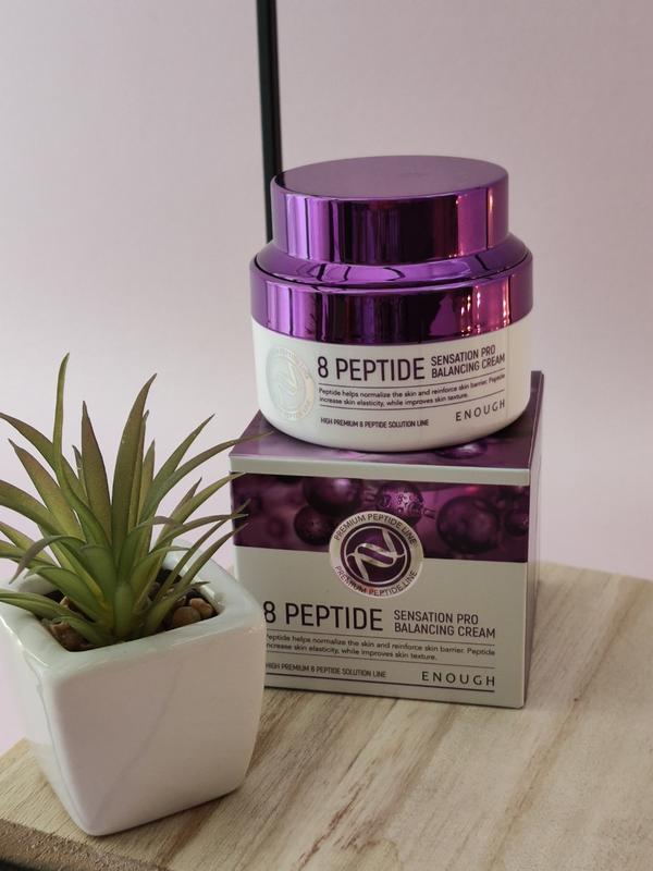 Антивозрастной крем на основе 8 пептидов ENOUGH 8 Peptide Sensation Pro Balancing Cream Антивозрастной крем на основе 8 пептидов ENOUGH 8 Peptide Sensation Pro Balancing Cream