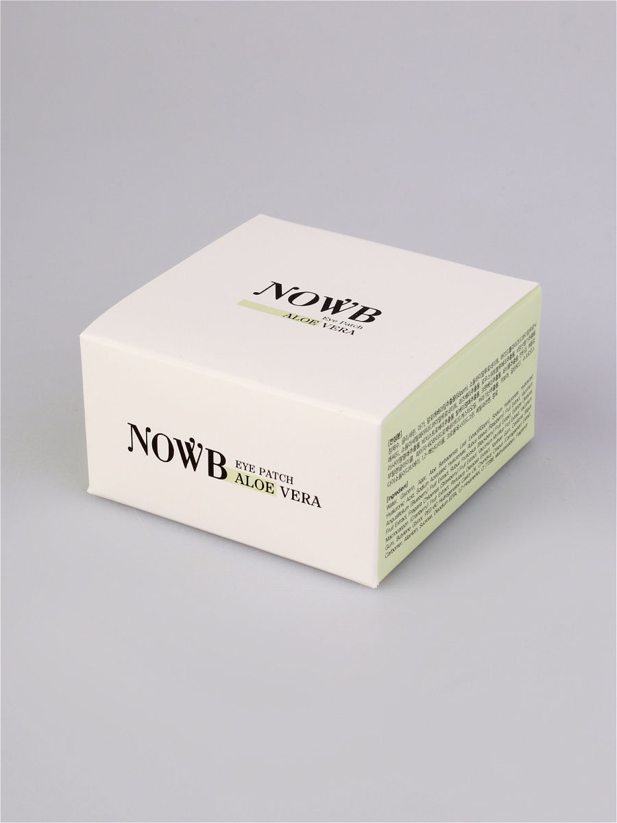 Гидрогелевые патчи под глаза с алоэ вера NOWB EYE PATCH ALOE VERA Гидрогелевые патчи под глаза с алоэ вера NOWB EYE PATCH ALOE VERA