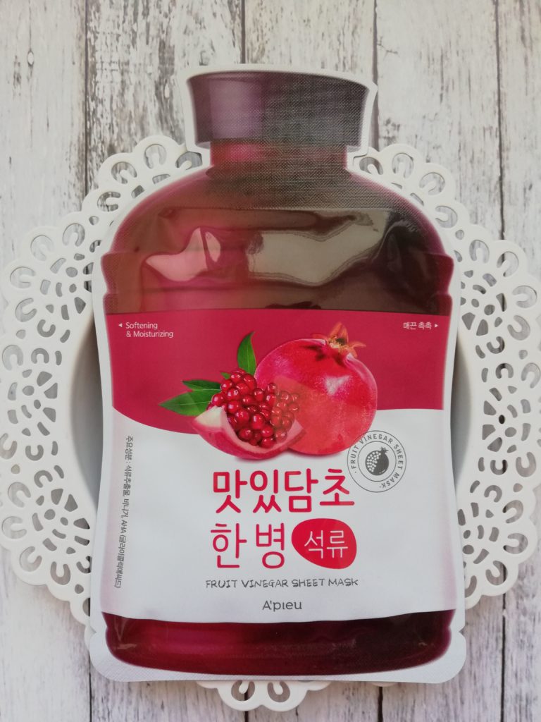 A'PIEU Тканевая маска с экстрактом граната Fruit Vinegar Sheet Mask Pomegranate A'PIEU Тканевая маска с экстрактом граната Fruit Vinegar Sheet Mask Pomegranate