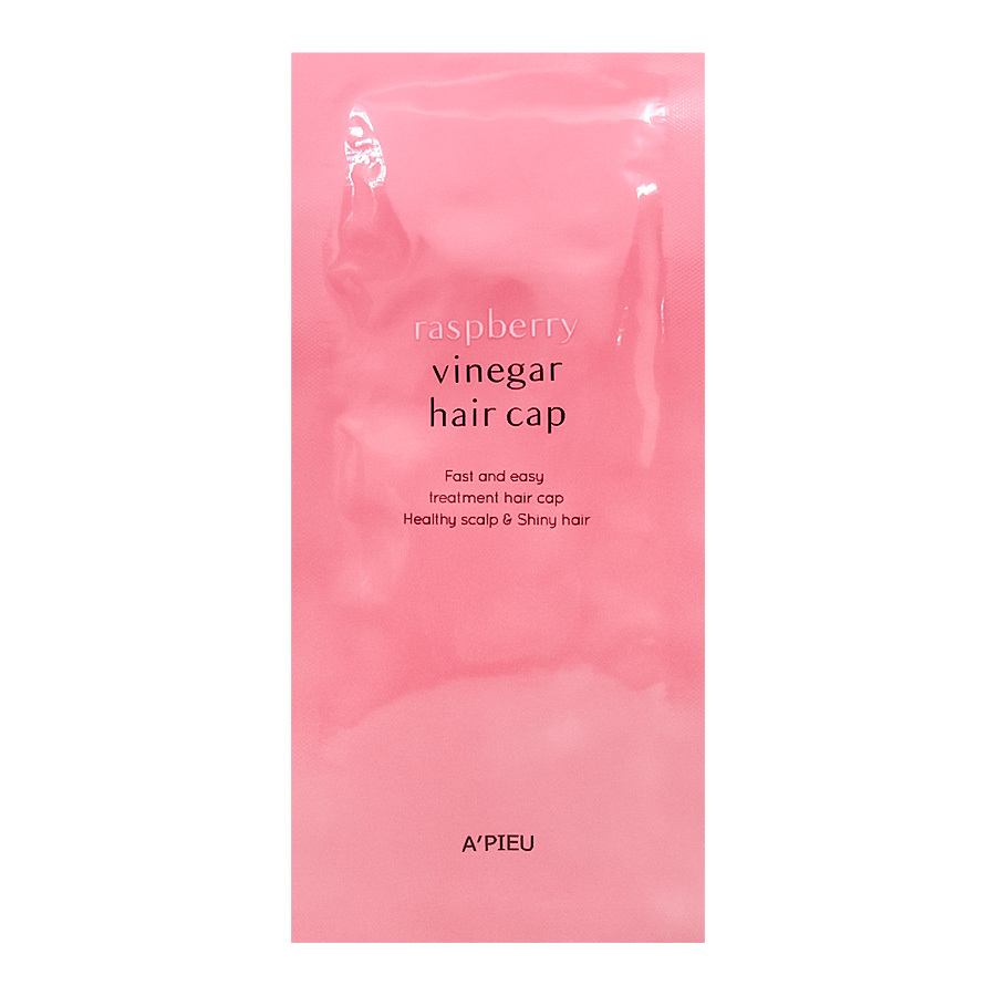 Маска для волос с малиновым уксусом A'PIEU Raspberry Vinegar Hair Cap Маска для волос с малиновым уксусом A'PIEU Raspberry Vinegar Hair Cap