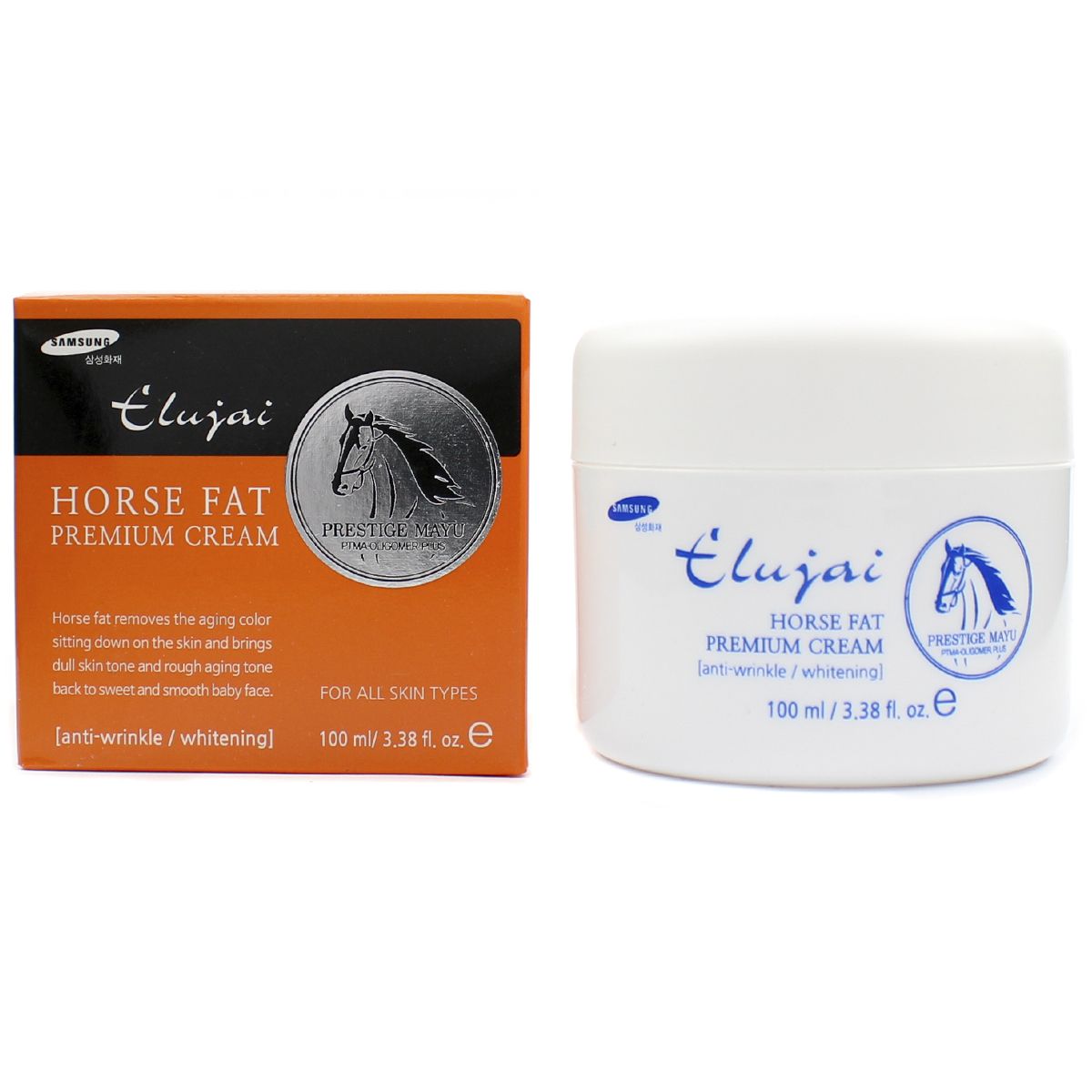 Elujai Horse Fat Special Cream Крем для лица с лошадиным маслом 100 мл Elujai Horse Fat Special Cream Крем для лица с лошадиным маслом 100 мл