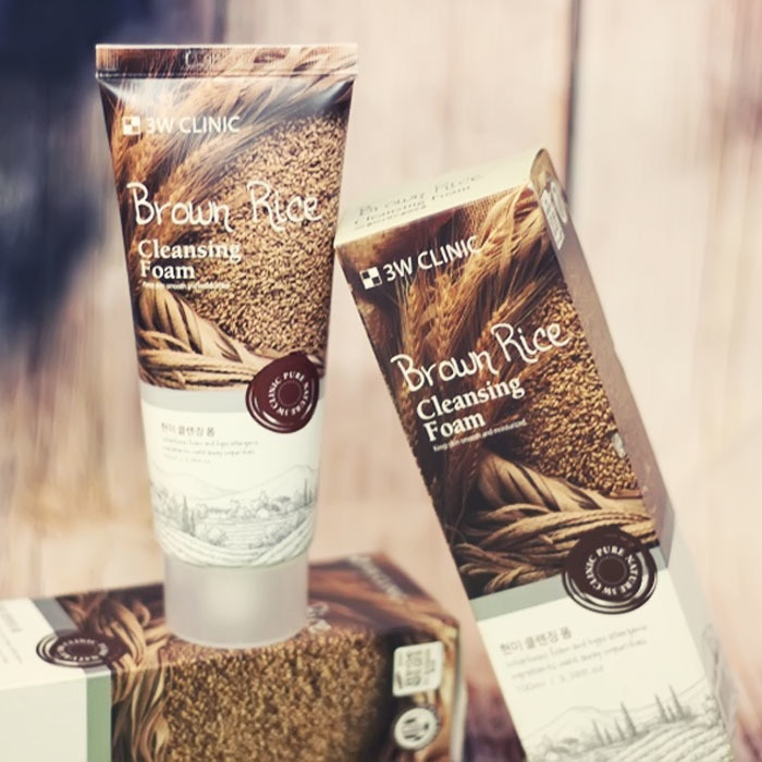 3W CLINIC Очищающая пенка с экстрактом бурого риса Brown Rice Foam Cleansing 3W CLINIC Очищающая пенка с экстрактом бурого риса Brown Rice Foam Cleansing