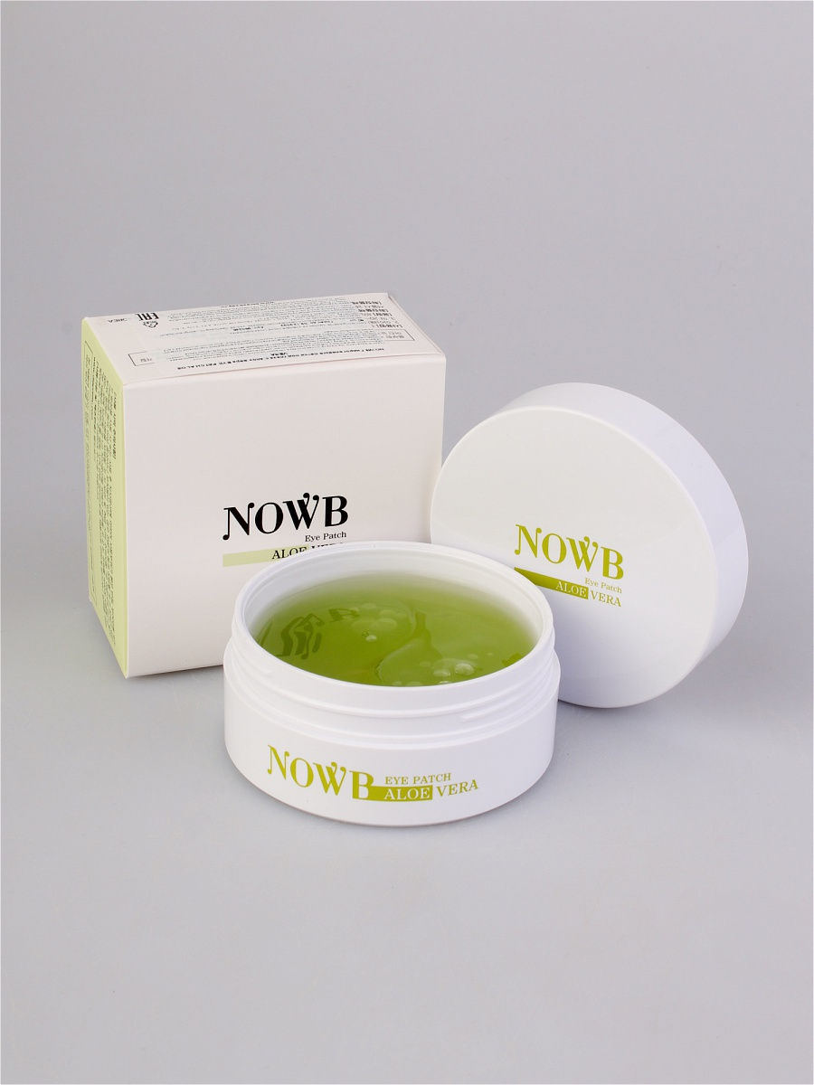 Гидрогелевые патчи под глаза с алоэ вера NOWB EYE PATCH ALOE VERA Гидрогелевые патчи под глаза с алоэ вера NOWB EYE PATCH ALOE VERA