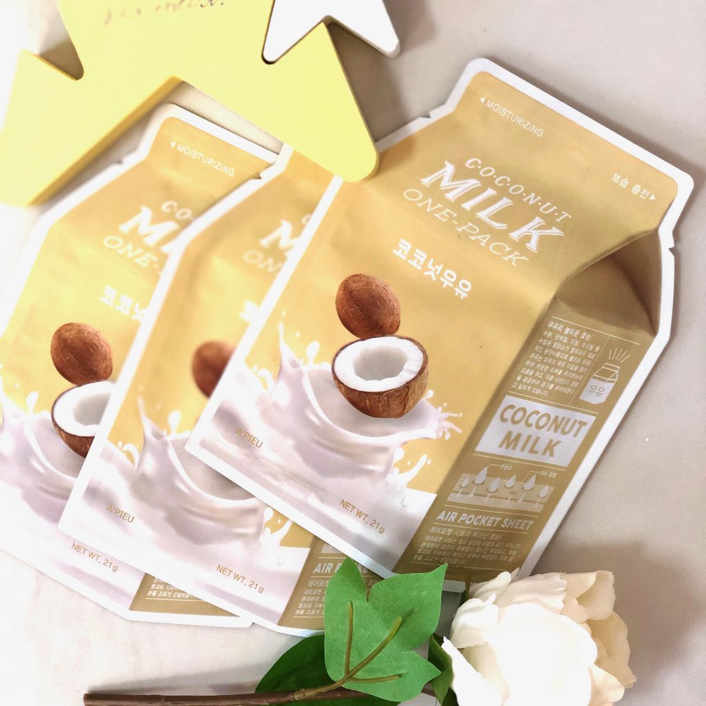 A'PIEU Увлажняющая маска с экстрактом кокоса Coconut Milk One-Pack A'PIEU Увлажняющая маска с экстрактом кокоса Coconut Milk One-Pack