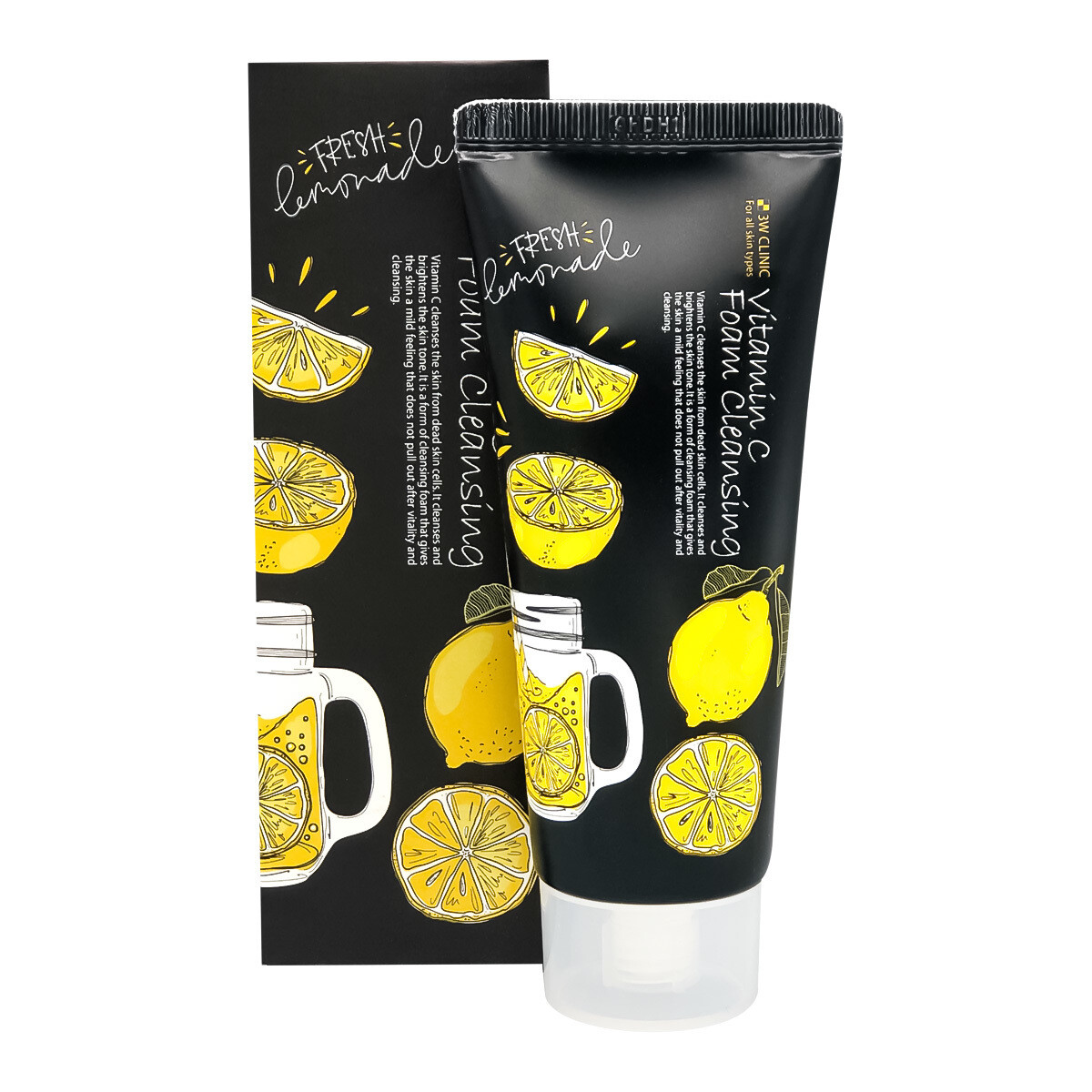 3W CLINIC Тонизирующая пенка с витамином Vitamin C Foam Cleansing 3W CLINIC Тонизирующая пенка с витамином Vitamin C Foam Cleansing