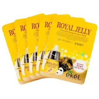 Тканевая маска с экстрактом маточого молочка 25 мл Ekel Ultra Hydrating Essence Mask Royal Jelly Тканевая маска с экстрактом маточого молочка 25 мл Ekel Ultra Hydrating Essence Mask Royal Jelly